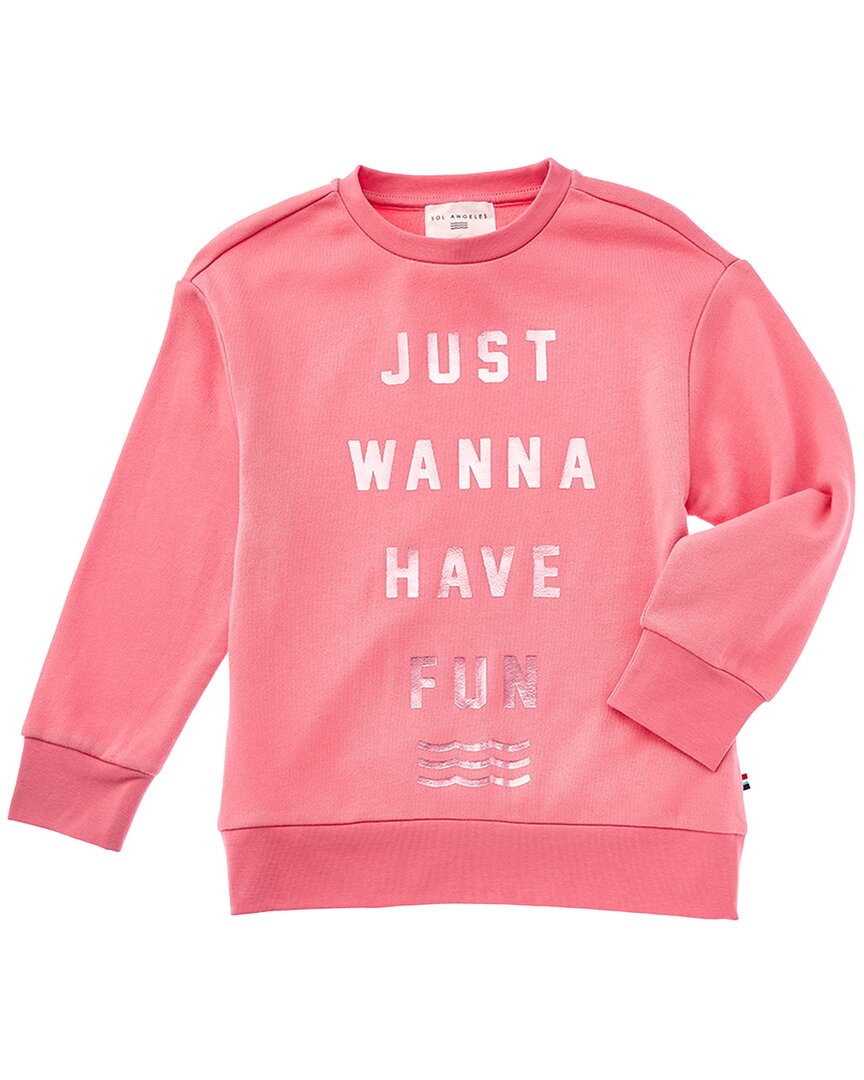 Sol Angeles Have Fun Oversized Pullover