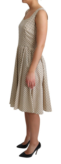 Dolce & Gabbana Polka Dotted Cotton A-Line Dress27