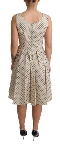 Dolce & Gabbana Polka Dotted Cotton A-Line Dress34