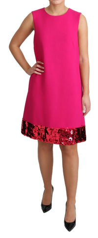 Dolce & Gabbana Fuchsia Sequin Sleeveless Dress16