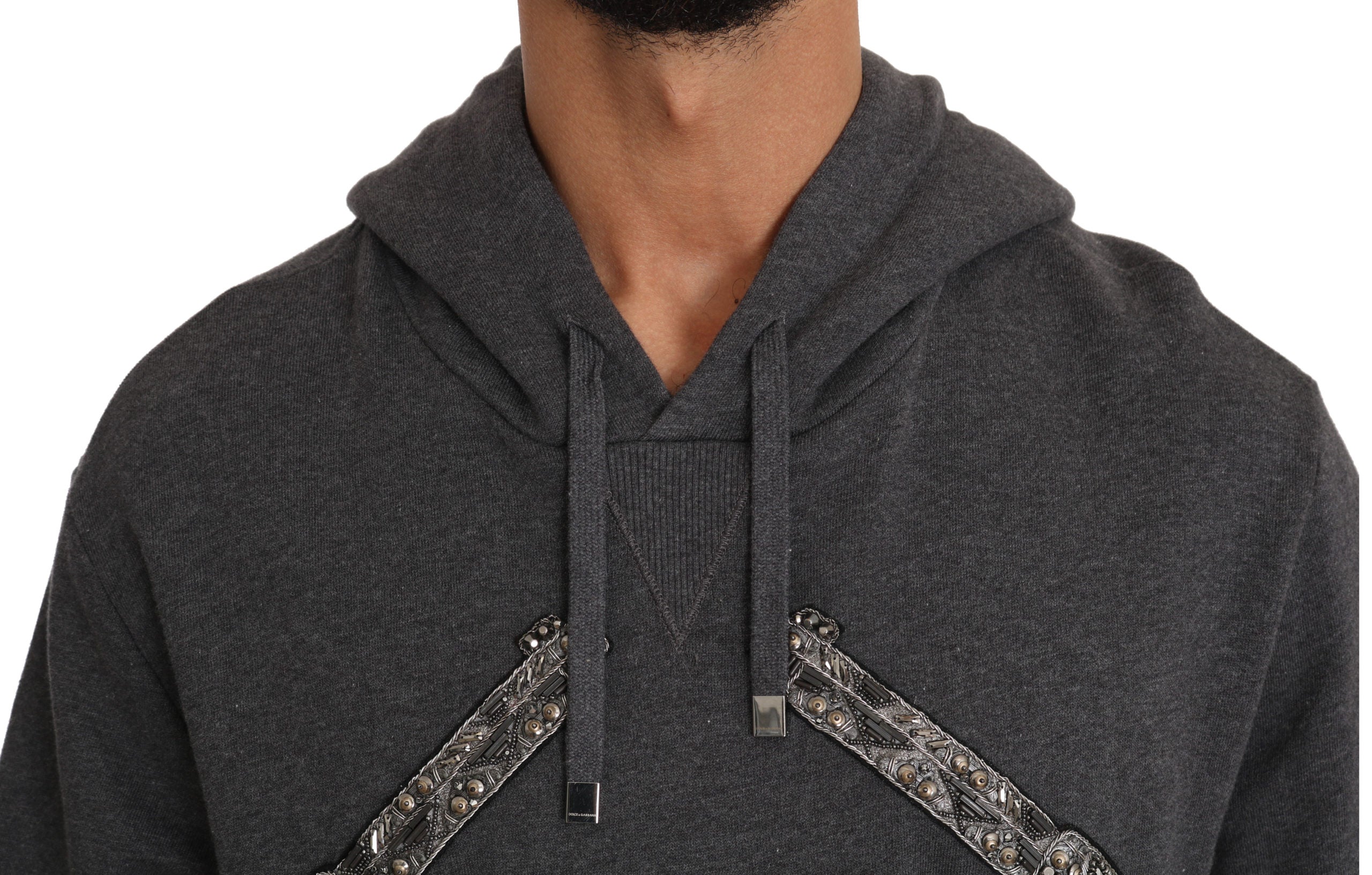 Dolce & Gabbana  Mens Gun & Heart Hoodie Sweatshirt