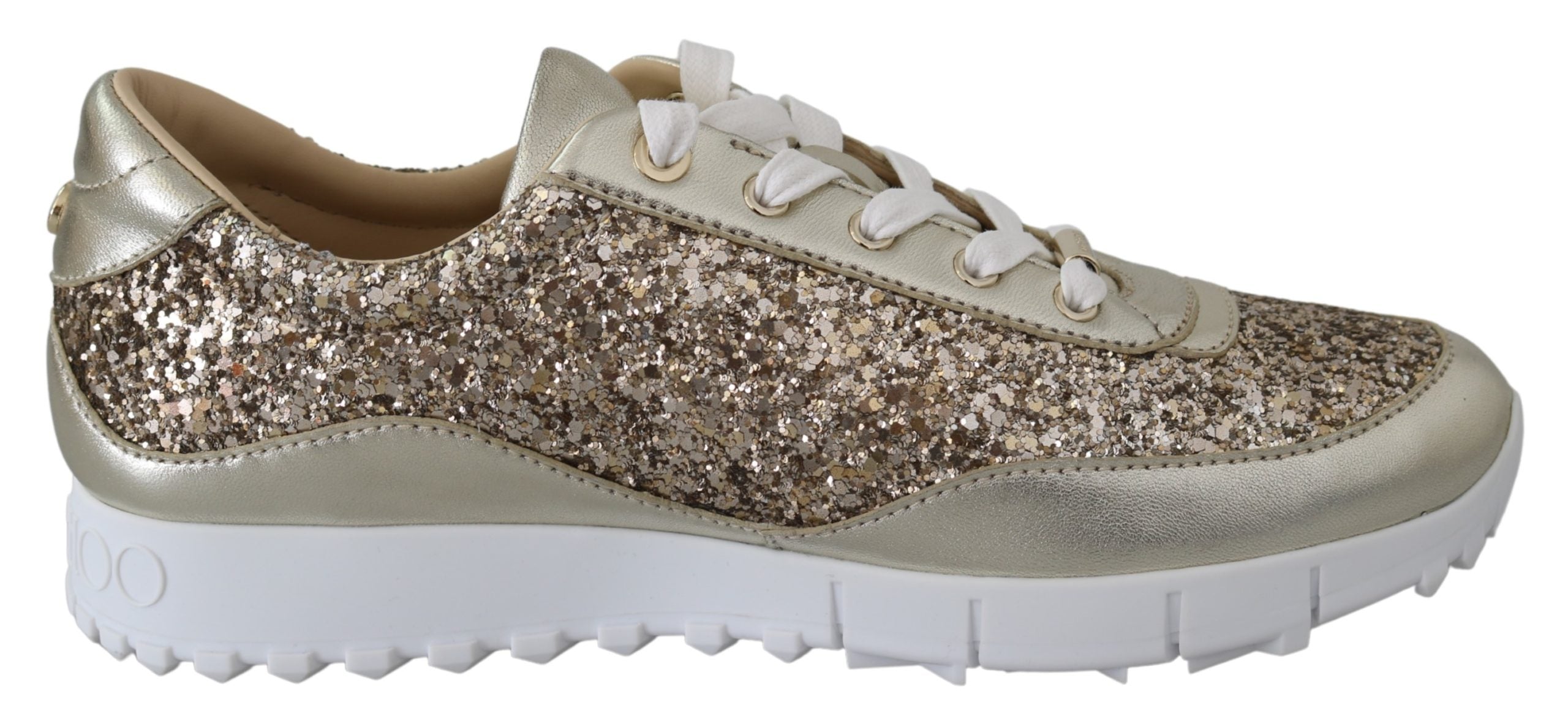 Jimmy Choo  Diamond Glitter Sneakers