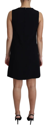 Dolce & Gabbana  Black Sleeveless Sheath Dress10