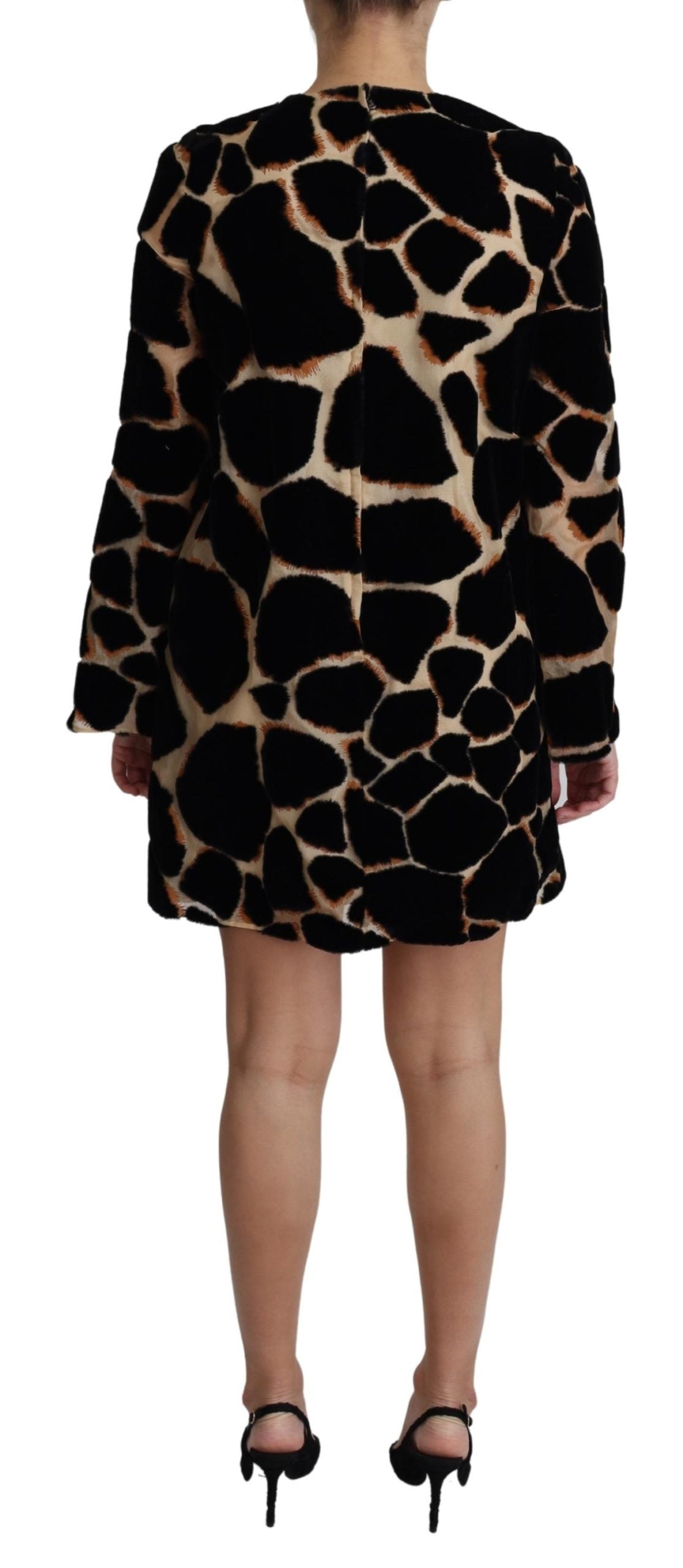 Dolce & Gabbana Gorgeous Giraffe Print Shift Dress13