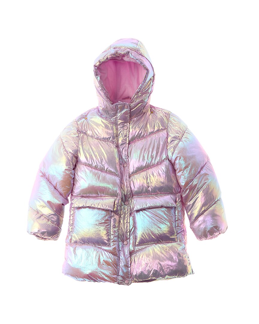 Rothschild Kids Crinkle Iridescent Stadium Coat