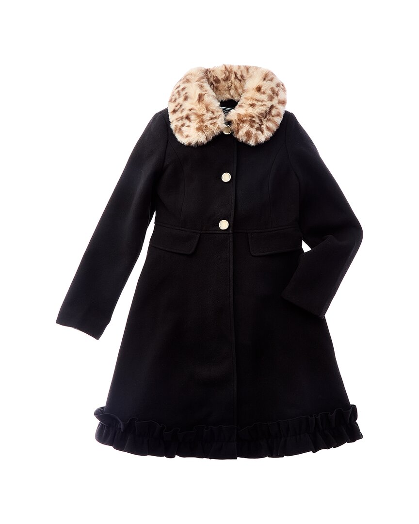 Rothschild Kids Ruffle Hem Coat