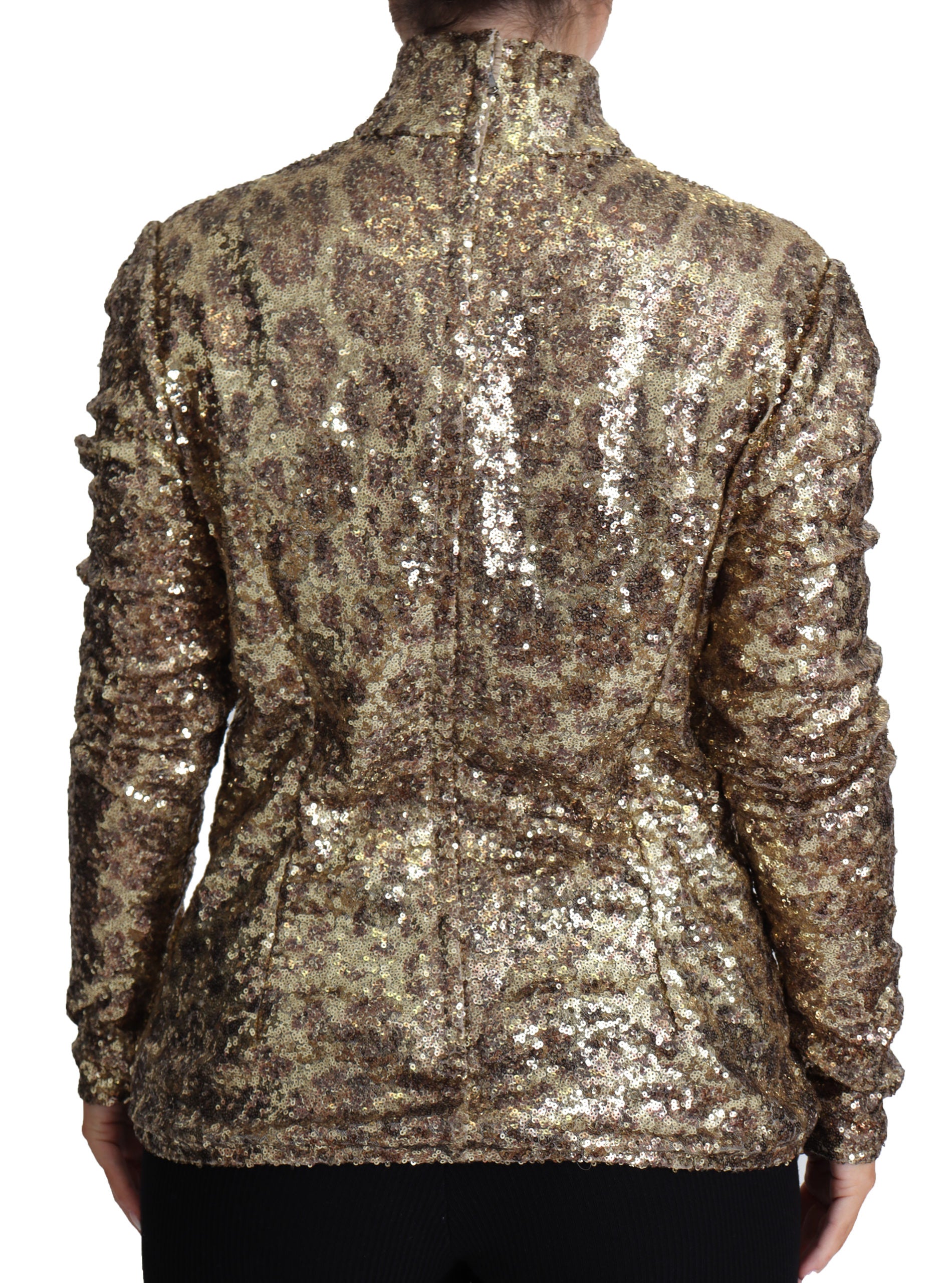 Dolce & Gabbana Gorgeous  Sequin Turtleneck Sweater