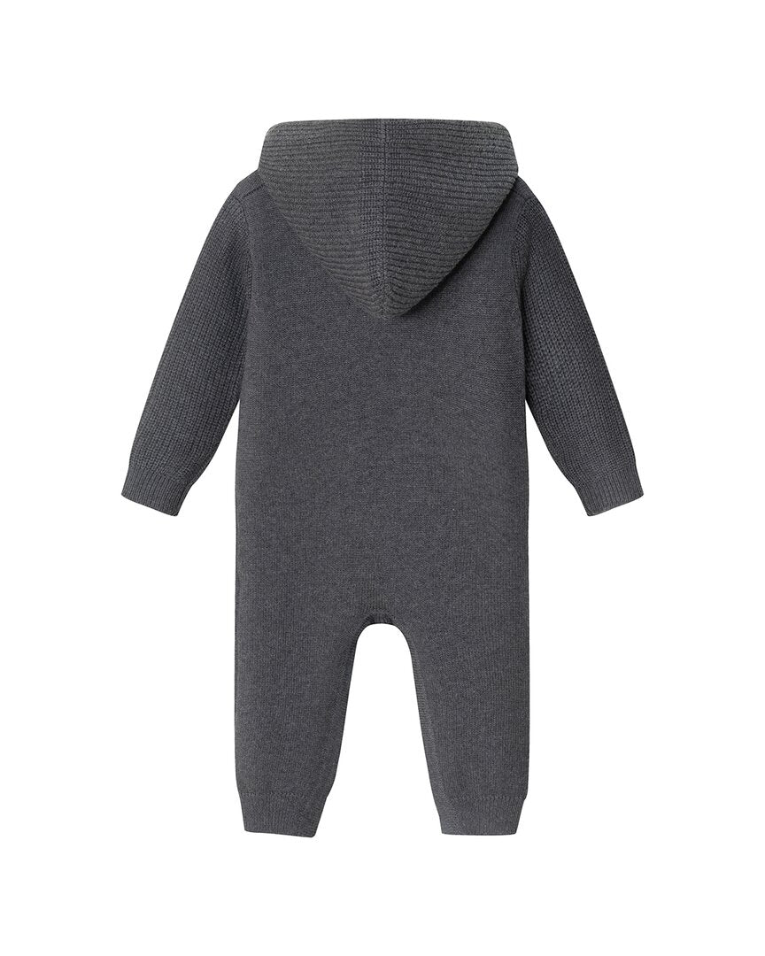 Andy & Evan Hooded Toggle Sweater Romper