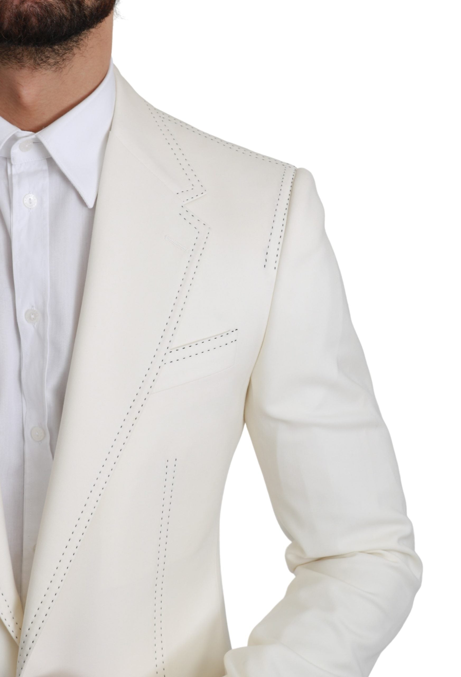 Dolce & Gabbana  Classic Fit Blazer in White