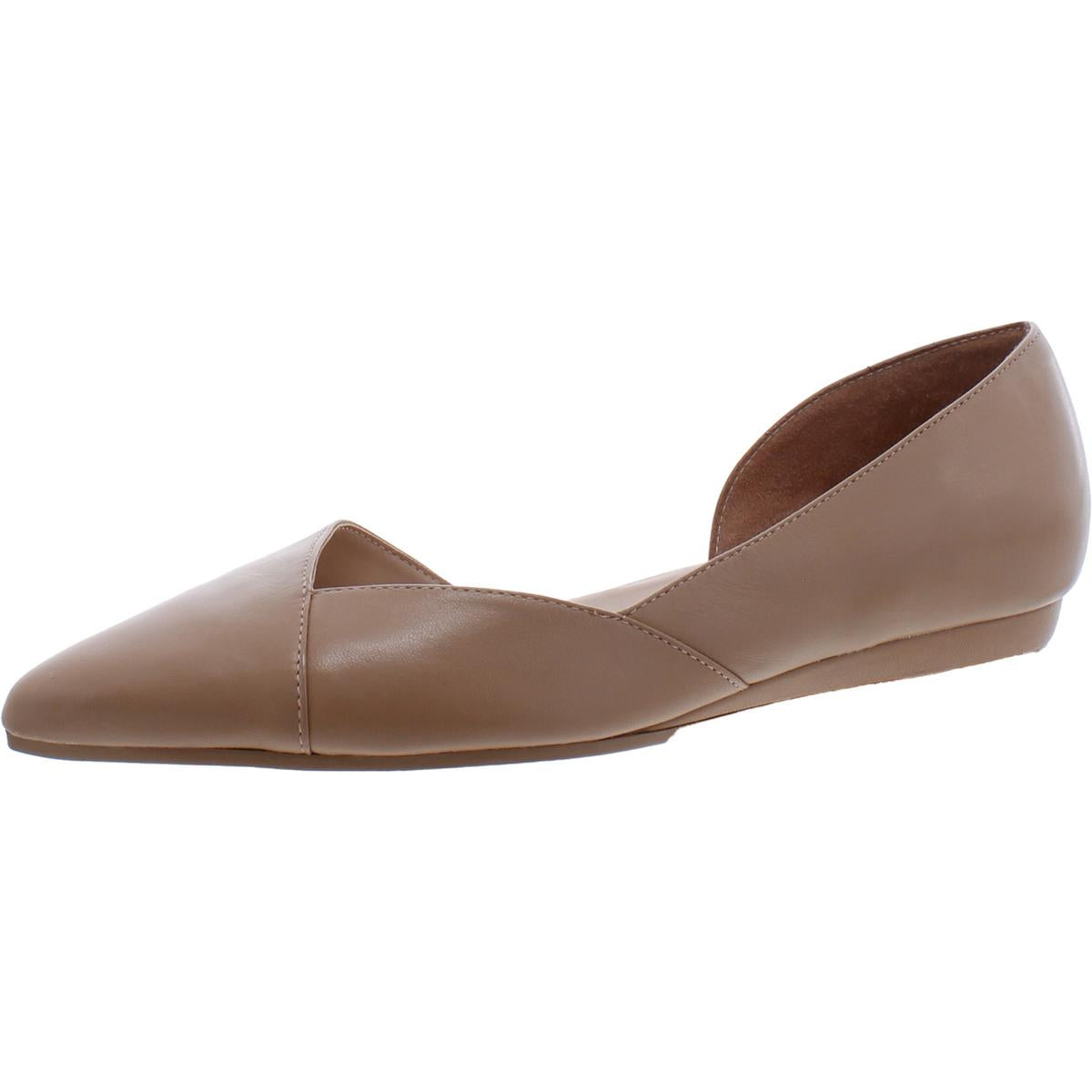 Karla Womens Leather Pointed Toe D'Orsay