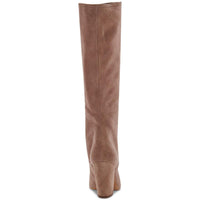 Nathen Womens Suede Pointed Toe Knee-High Boots3