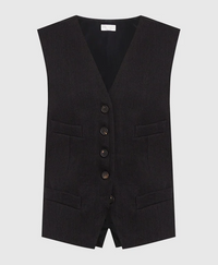 Brunello Cucinelli Women's Vest In Black1