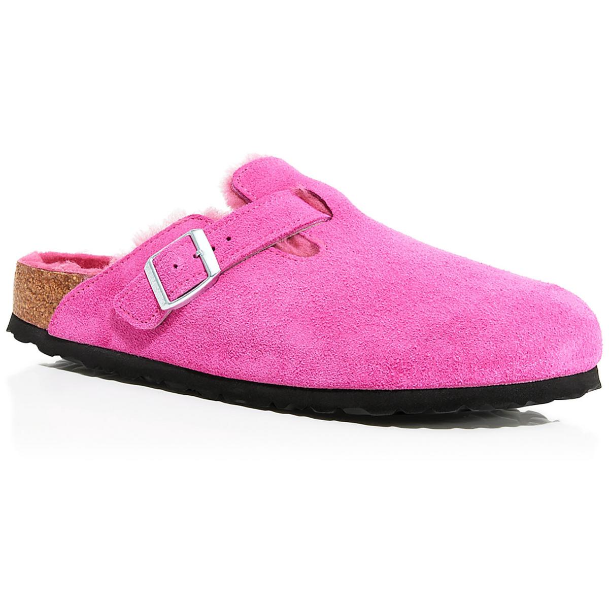 Boston VL Womens Suede Slip On Mules