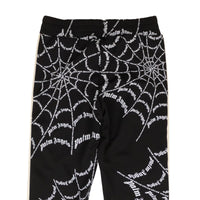 PALM ANGELS Black Spider Web Classic Track Pants5