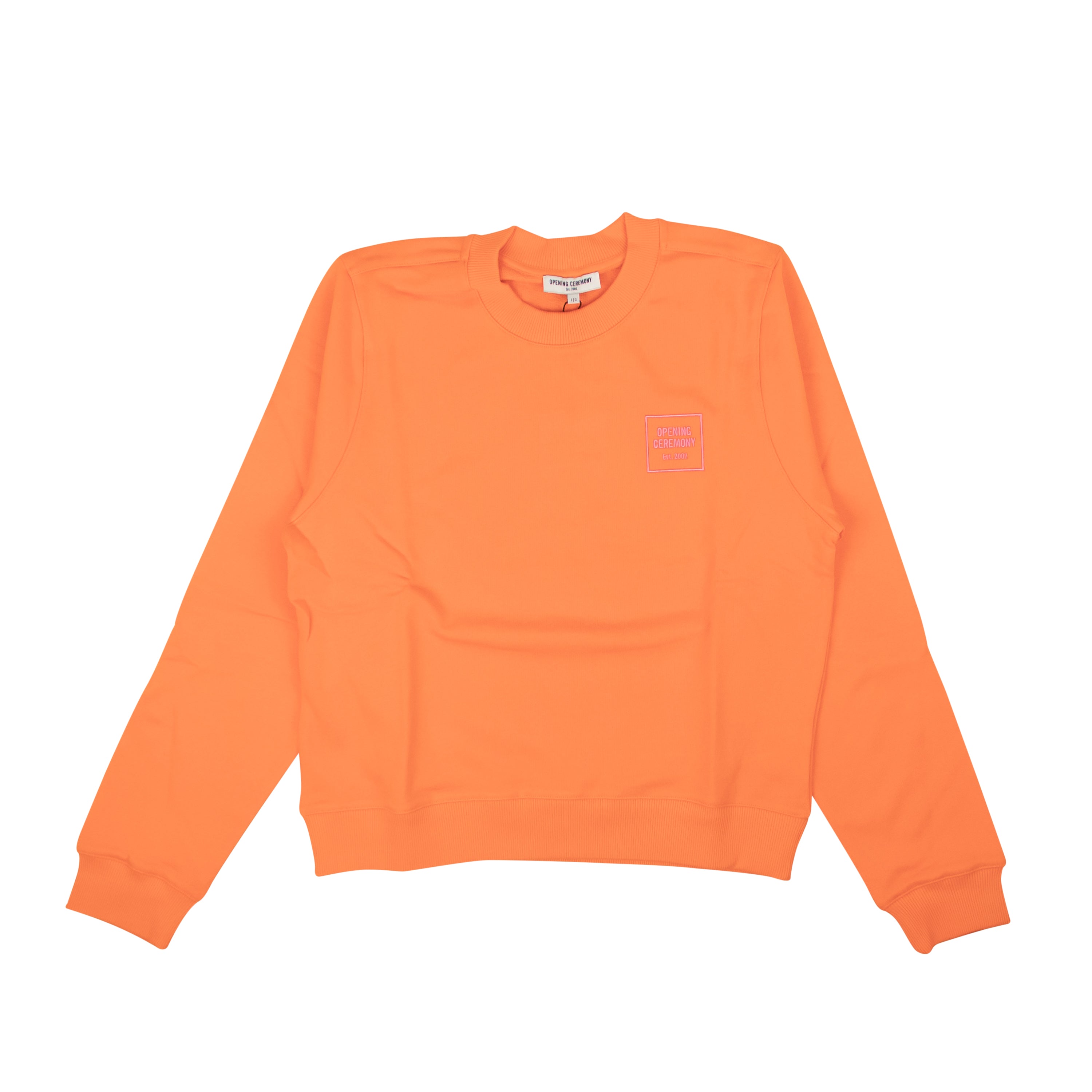 Opening Ceremony CLEMENTINE SHRUNKEN MINI BOX LOGO SWEATSHIRT2