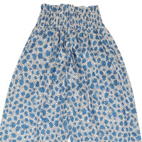 Opening Ceremony BLUE LEOPARD SMOCKED PRINTED PULL ON PANT5