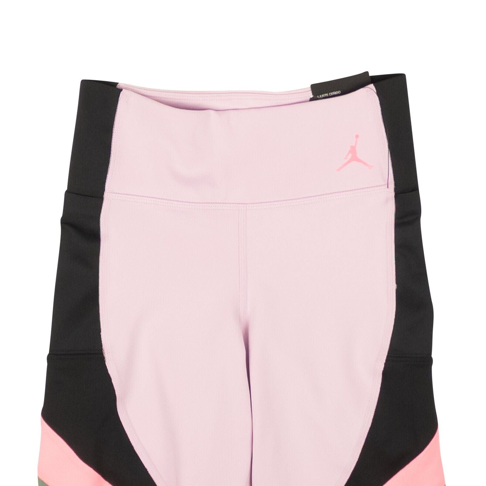 Jordan Light Arctic Pink/Black/Dutch Green Heatwave Bike Shorts3