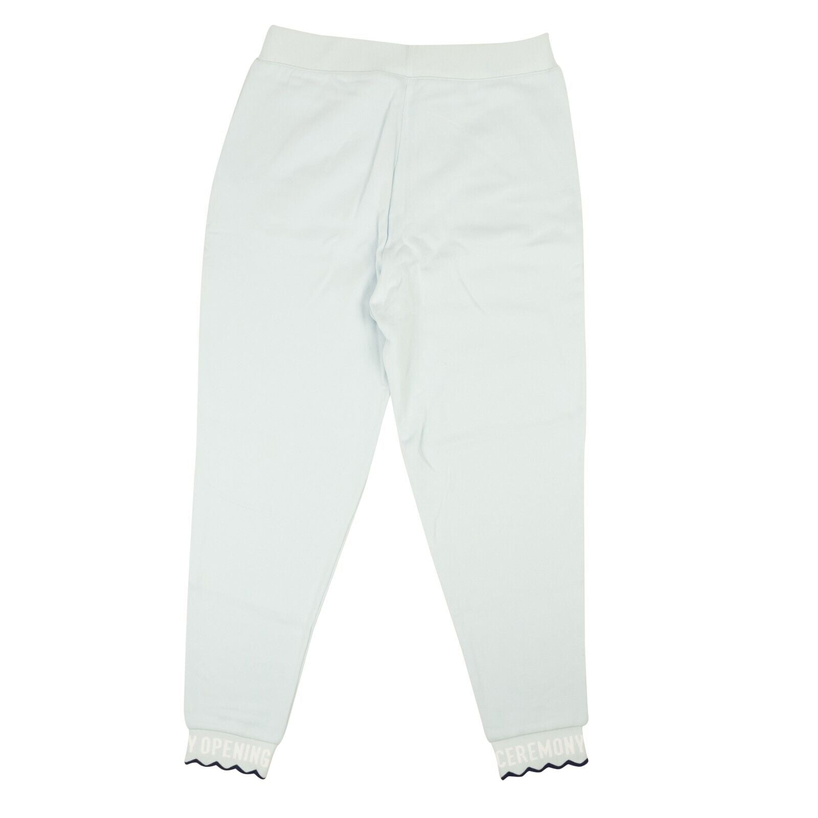 OPENING CEREMONY Dust Blue Cotton Scallop Logo Sweatpants7