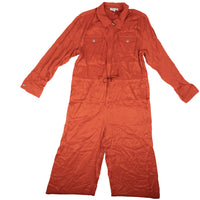 Opening Ceremony RUST ZIP FRONT JUMPSUIT2