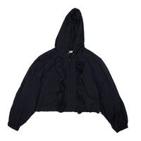 Opening Ceremony COLLEGIATE NAVY RUFFLE WINDBREAKER1