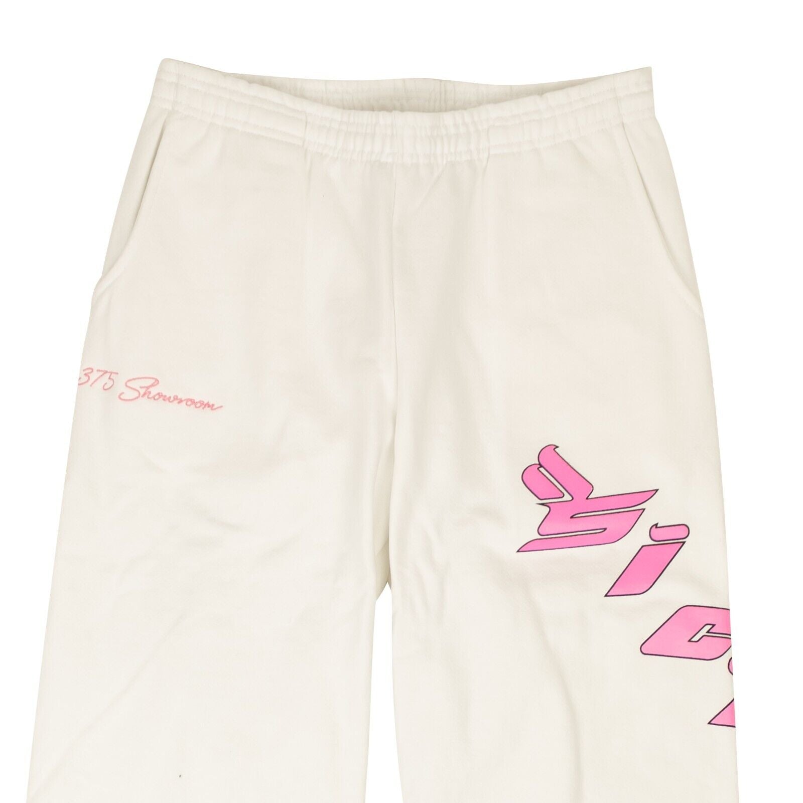 SICKO X 375 White & Pink Logo Sweatpants3