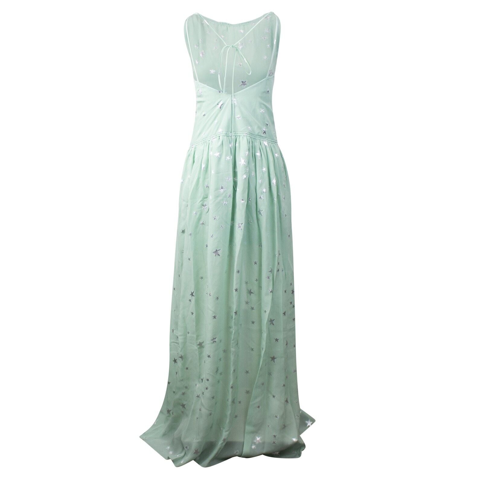 AMR-XTPS-0233/38 Y0W08238FC_PLI Green Amiri Stars Fil Coupe Halter Dress5