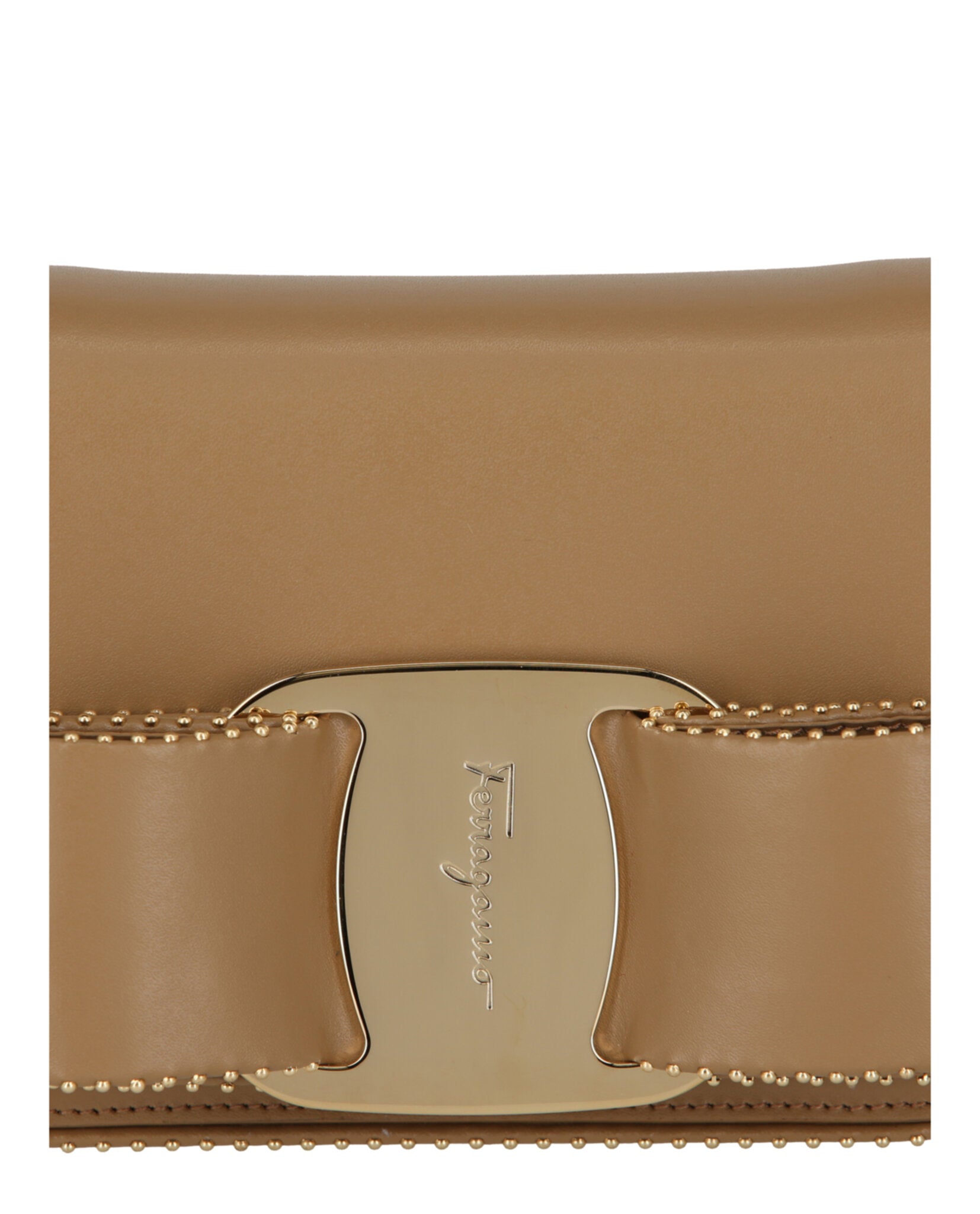 Ferragamo Womens Mini Vara Bow Crossbody Bag