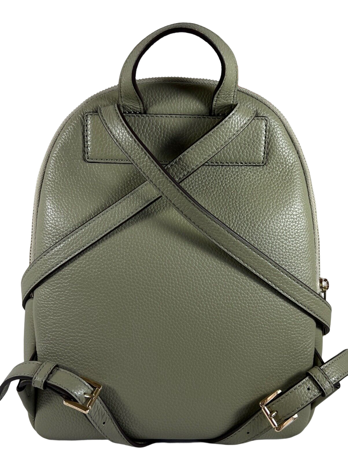 Michael Kors Women's Erin Pebbled Leather Zip Backpack