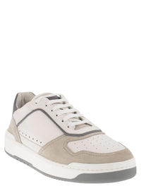 Brunello Cucinelli panelled low-top sneakers2