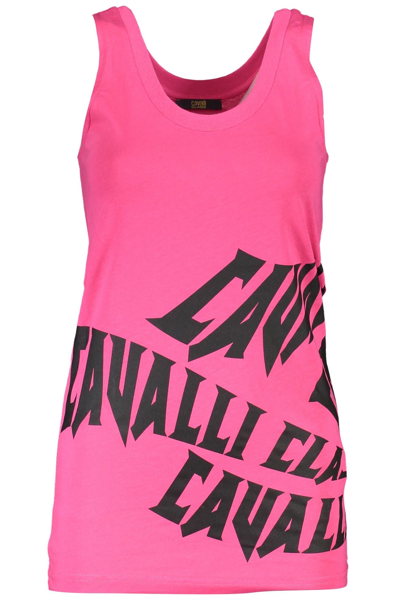 Cavalli Class Pink Cotton Women Women's Top