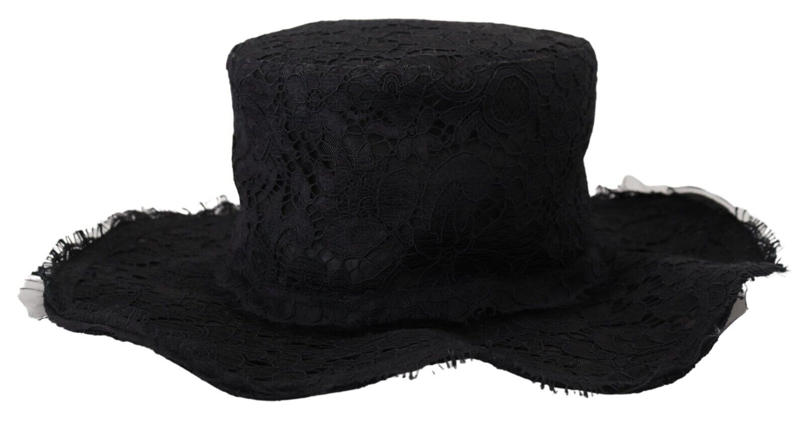 Dolce & Gabbana Elegant Black Top Hat - Timeless Fashion Women's Statement