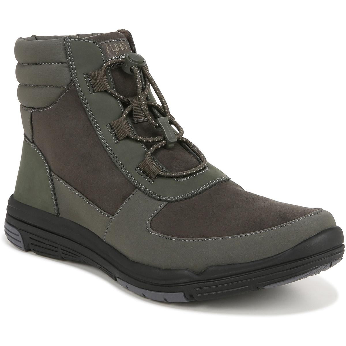 AMANDA Womens Sporty Round toe Hiking Boots