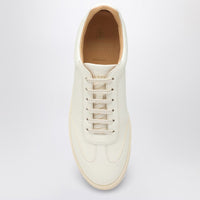 Brunello Cucinelli Mens Leather Sneakers in White3