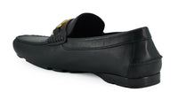 Versace Elegant Black Calf Leather Men's Men's Loafers9