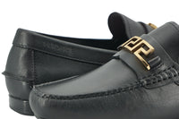 Versace Elegant Black Calf Leather Men's Men's Loafers15