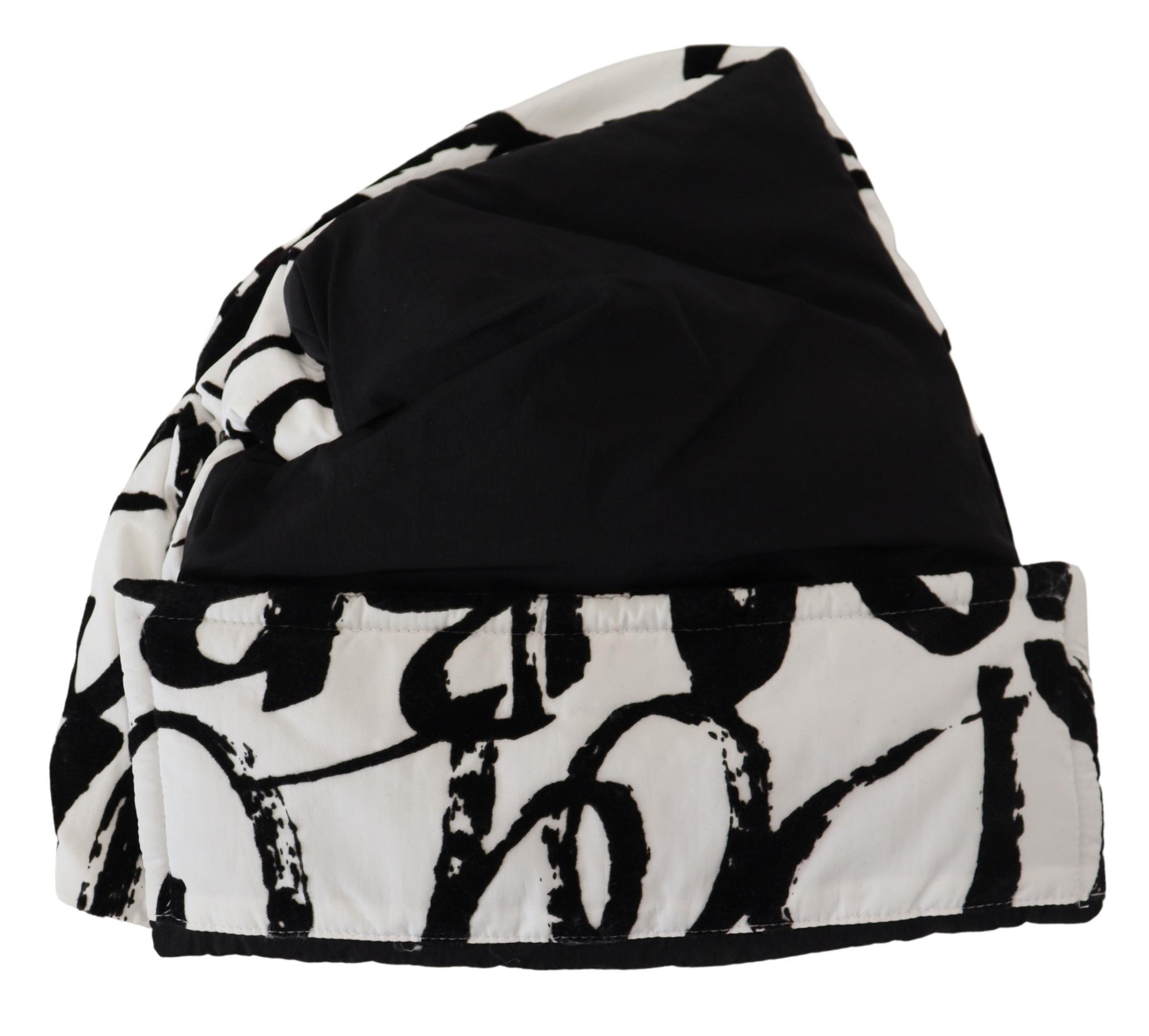 Dolce & Gabbana Elegant Monochrome Knit Beanie Women's Hat