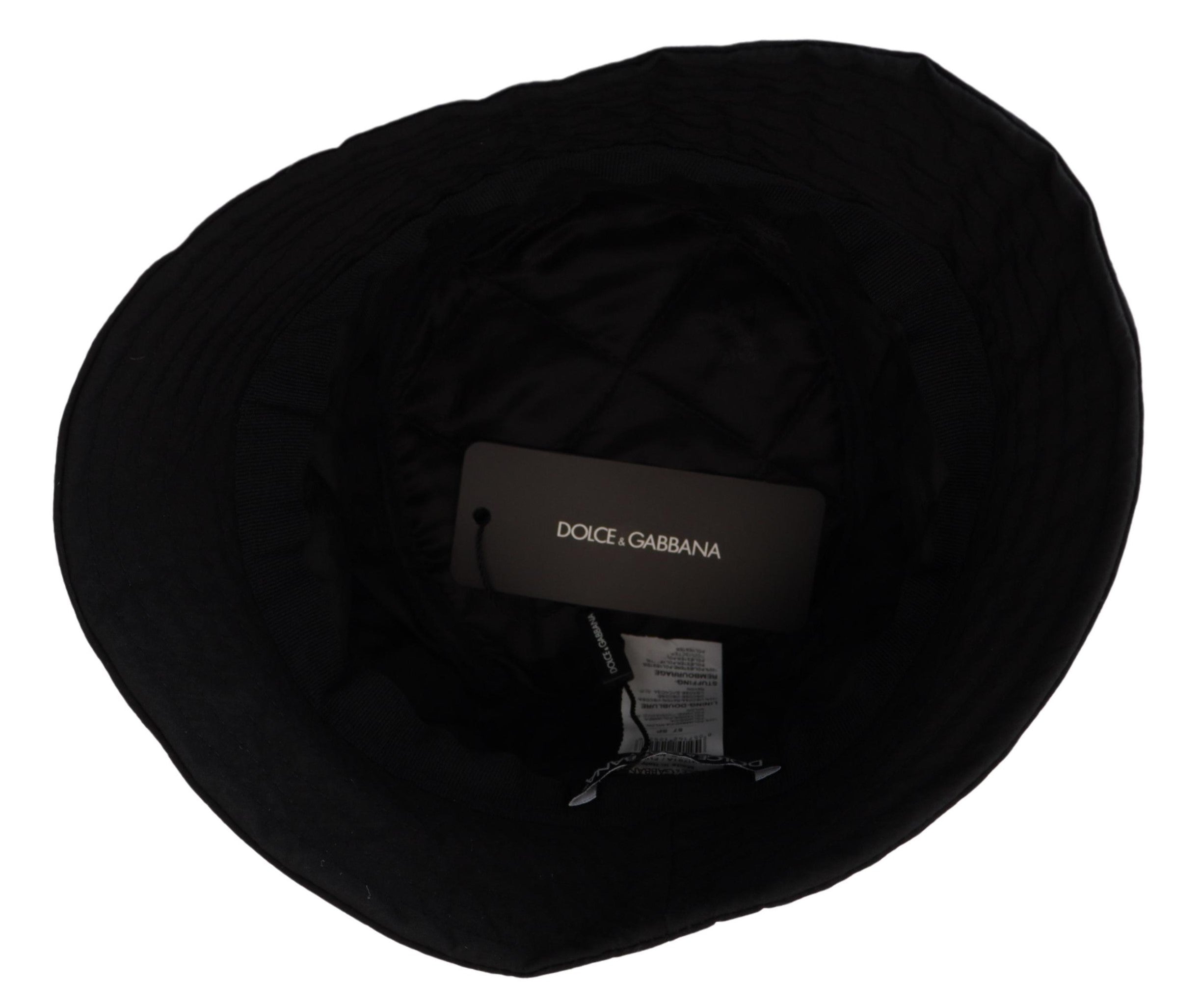 Dolce & Gabbana Elegant Black Bucket Women's Cap