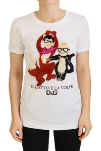 Dolce & Gabbana Iconic Prints Designer Cotton Women's Tee6