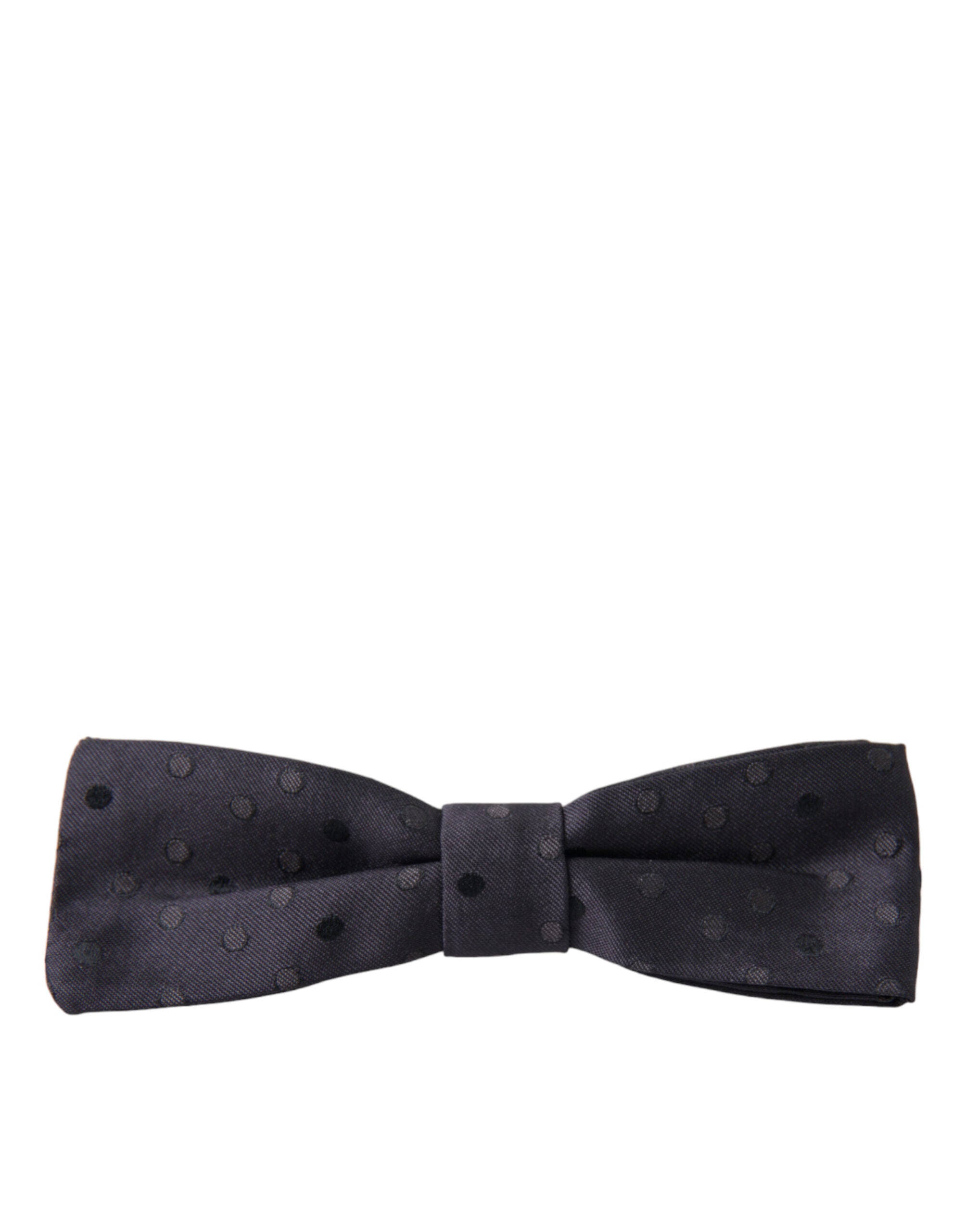 Dolce & Gabbana Elegant Silk Polka Dot Bow Men's Tie