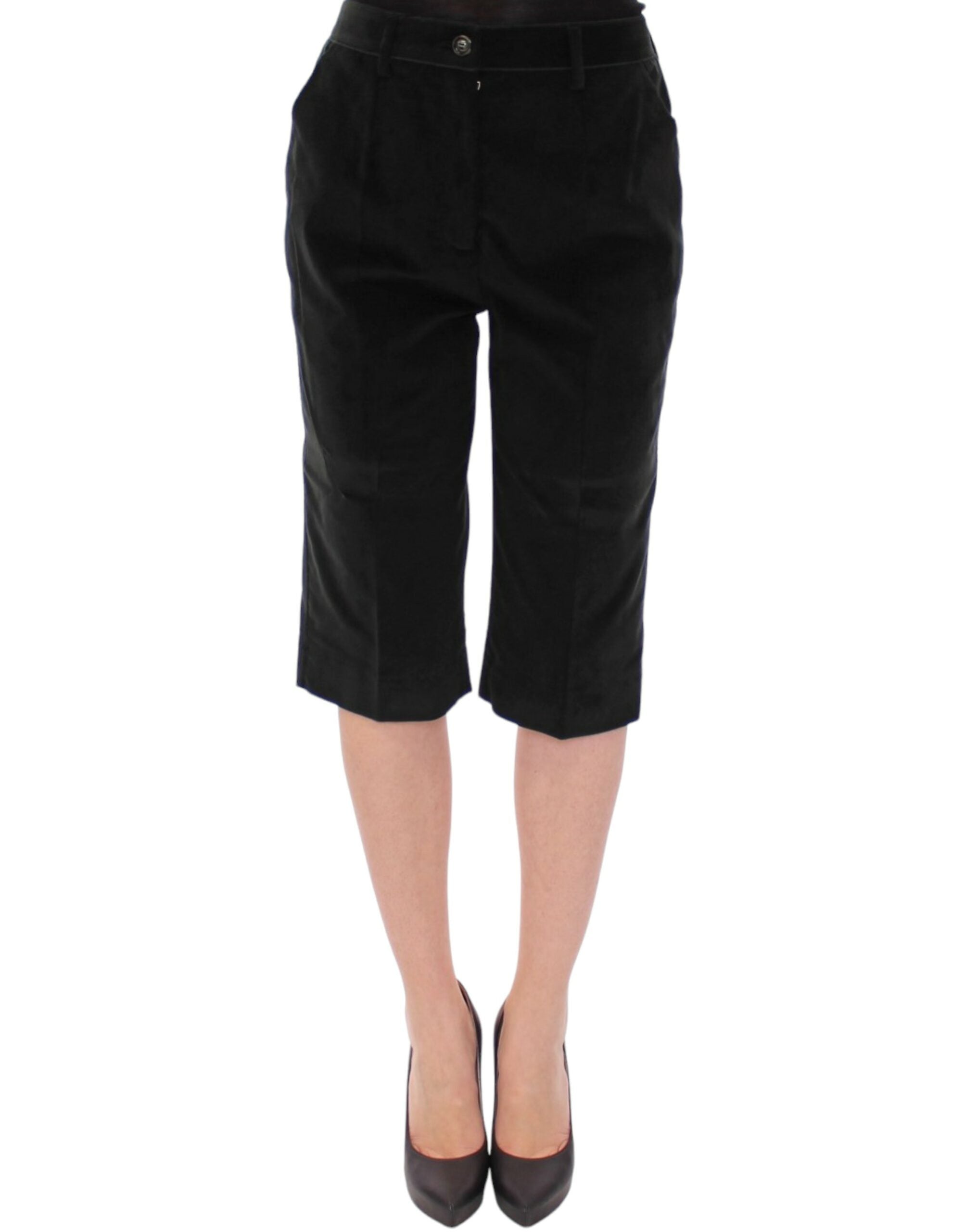 Dolce & Gabbana Elegant Designer Black Women's Shorts