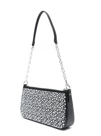 Michael Kors Empire Medium Chain Pouchette Black2