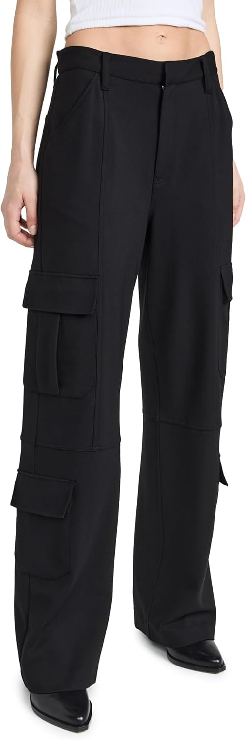 rag & bone Women's Irina Cargo Pants, Black2