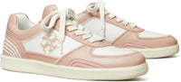 Tory Burch Women's Clover Court Sneaker, Purity/Shell Pink1