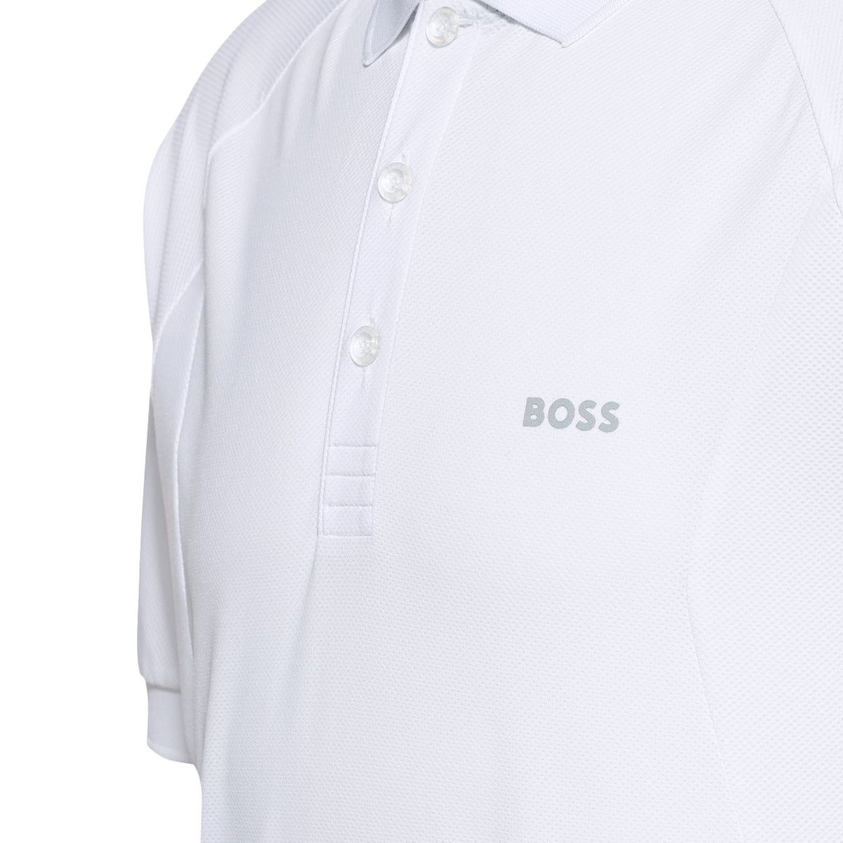 Hugo Boss Men's Piraq Active 1 Training Polo Shirt, White2