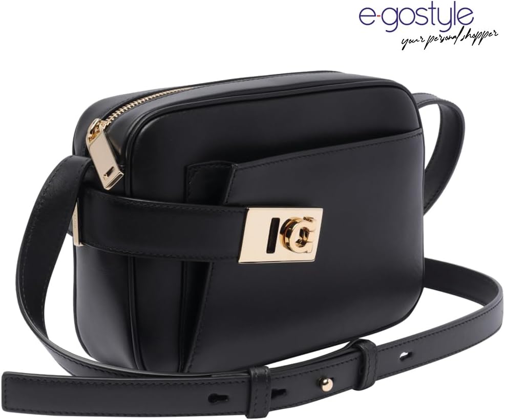 Salvatore Ferragamo Women's Gancini Crossbody, Nero1