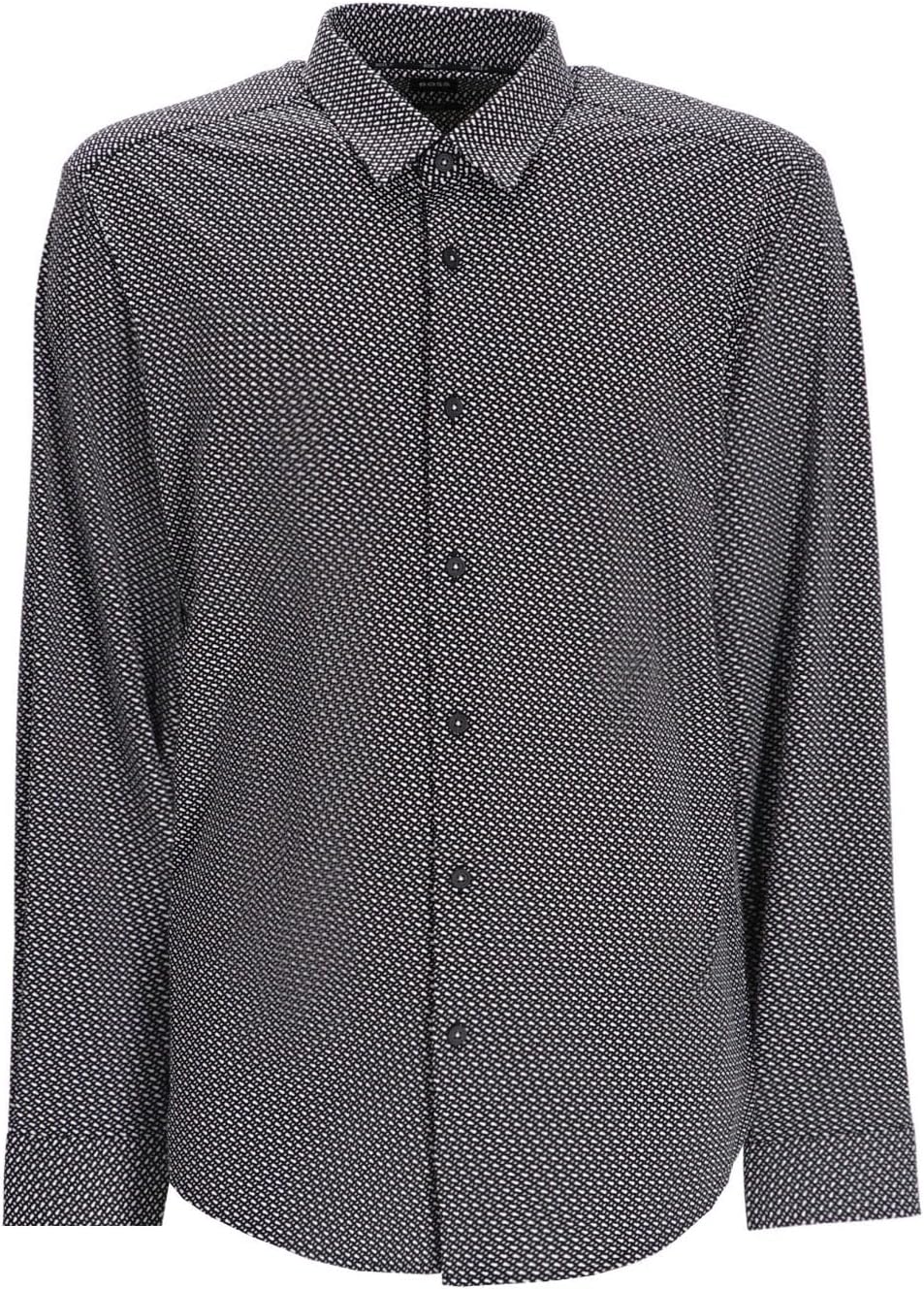 Hugo Boss Men's Roan Slim Fit Long Sleeve Button Down Shirt, Black1