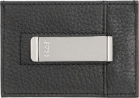 Hugo Boss Men's Crosstown Pebbled Leather Card Case w/ Money Clip, Black2