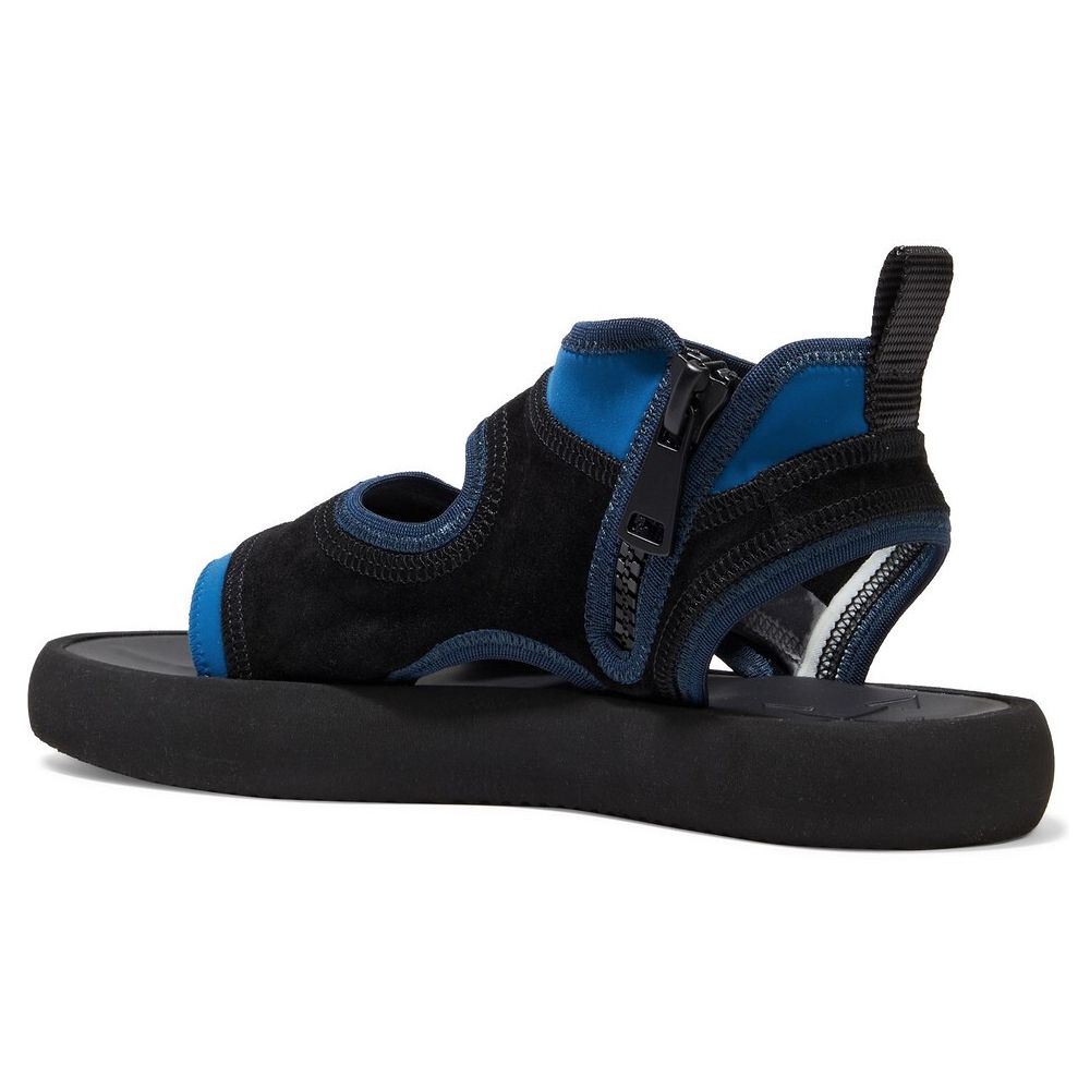 Off-White Blue Neoprene Women Women's Sandal