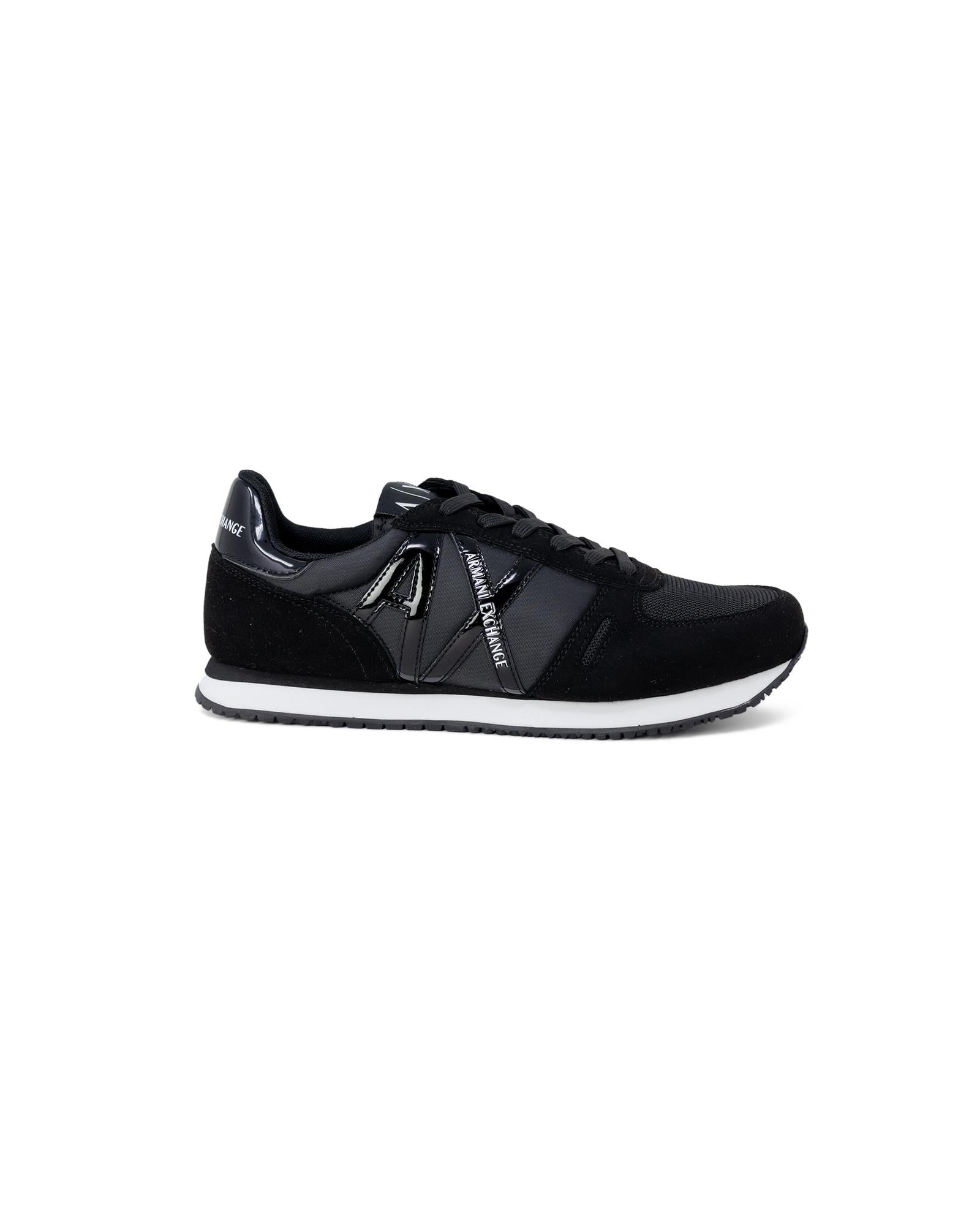 Armani Exchange  Runner Sneakers for Men - Black