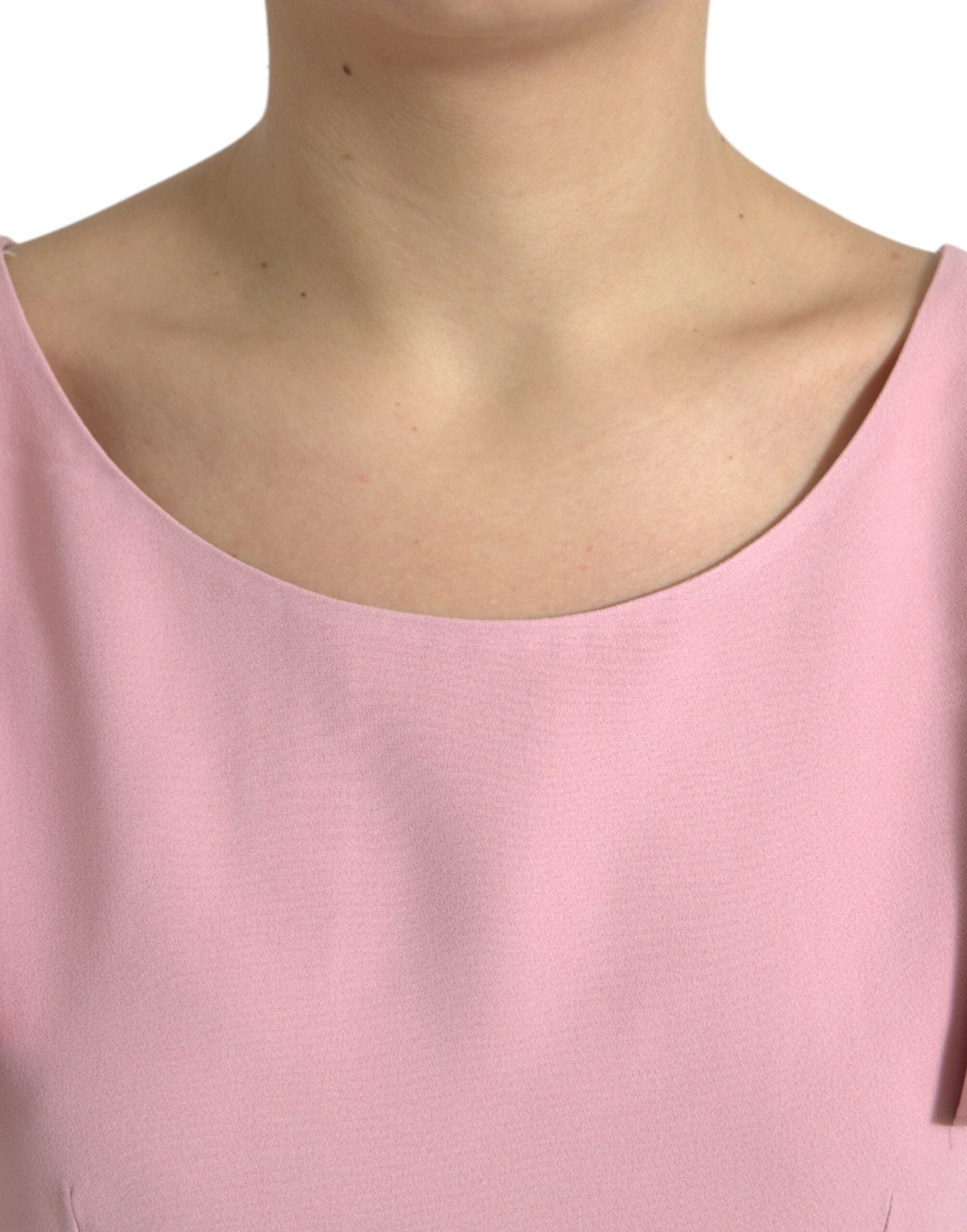 Dolce & Gabbana Chic Pink Bell Sleeve Women's Top